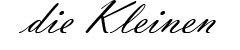 die Kleinen